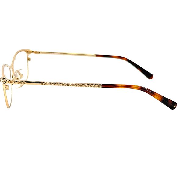 Swarovski SK5318 Womens Metal Eyeglass Frame 032 Gold 51-16 Crystals - Picture 4 of 5